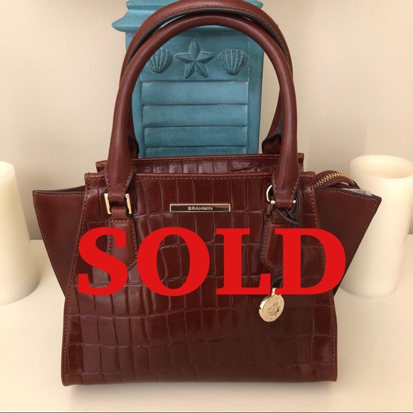 Brahmin Handbags - 🆕❌SOLD❌LEATHER BRAHMIN PRISCILLA Satchel